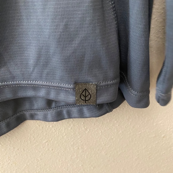 Trimark Gray Quarter Zip Pullover XL Recycled Polyester - Picture 7 of 10